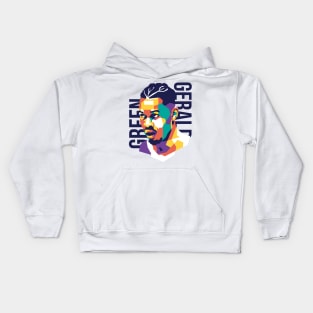 Gerald Green On WPAP Kids Hoodie